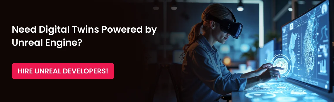 digital twins powered by unreal engine cta