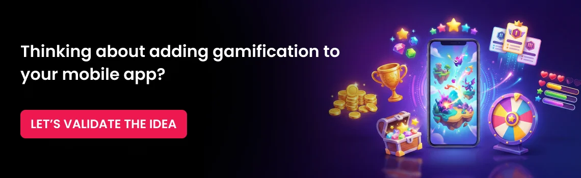 gamification to your mobile app cta
