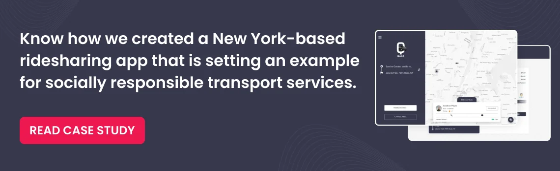 new york based ridesharing app case study cta