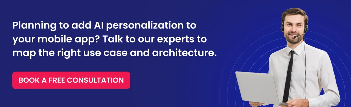 planning to add ai personalization cta