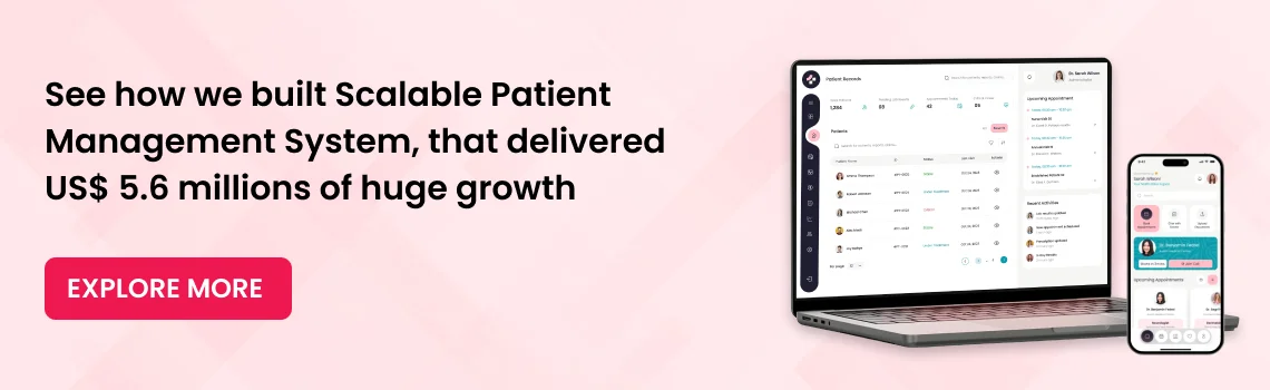 scalable patient management system case study cta