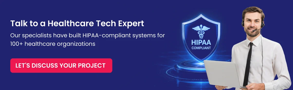 talk to a healthcare tech expert cta