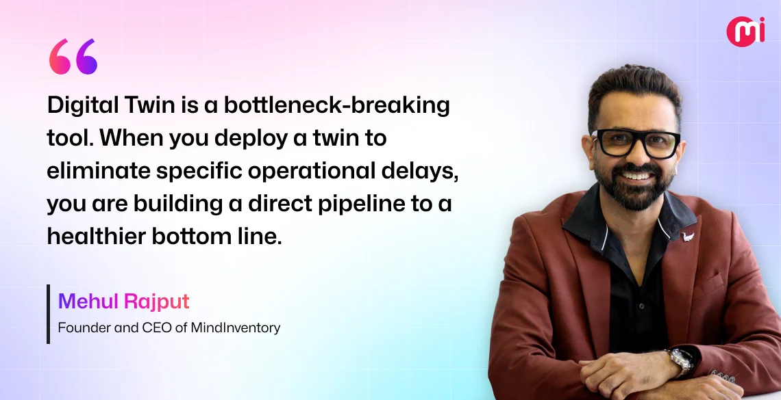 digital twin is a bottleneck breaking tool