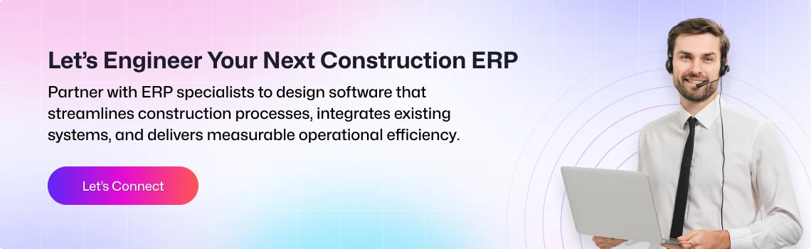 engineer your next construction erp cta