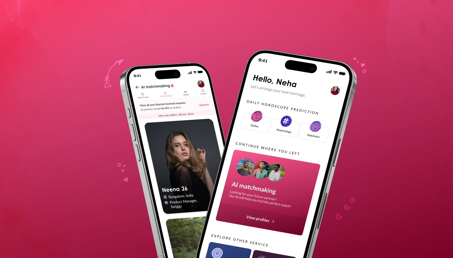 Betterhalf AI Matchmaking Platform Application Interface Overview