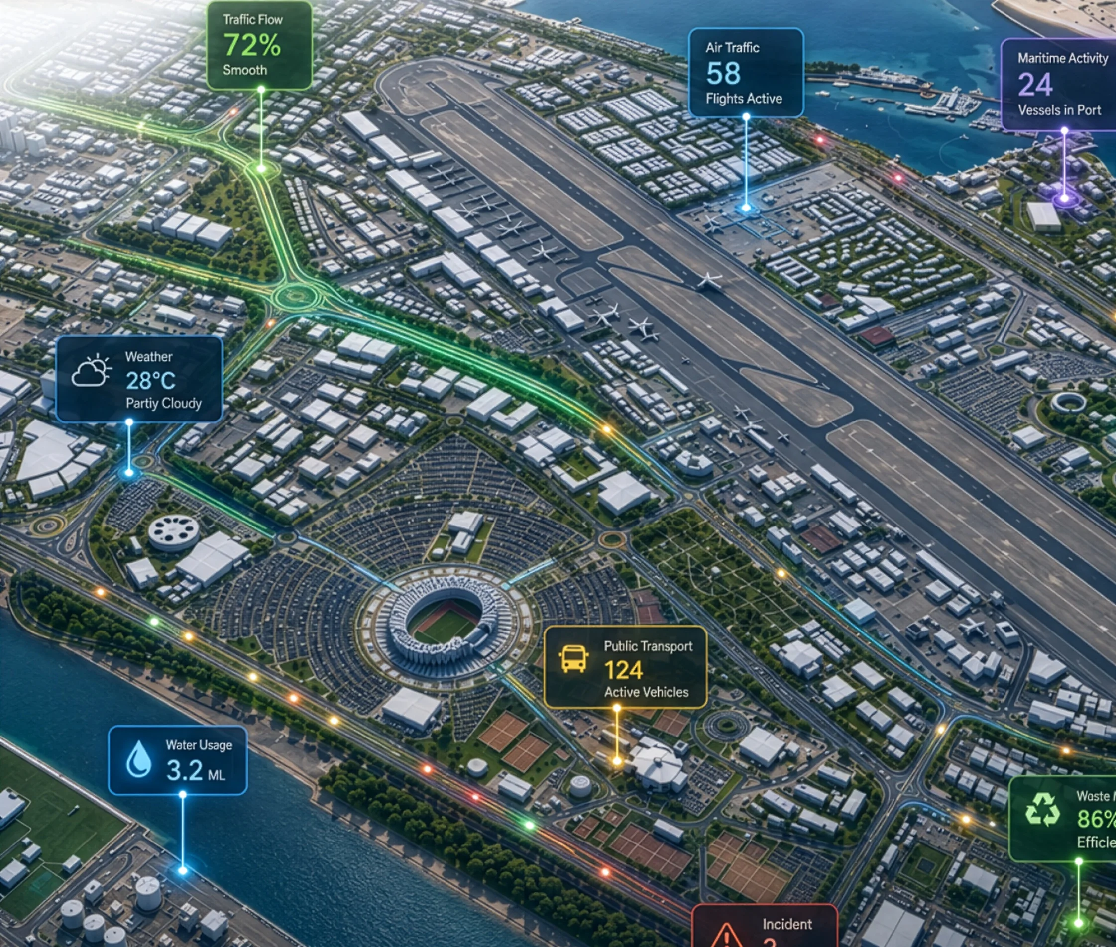 Live Data Layer IoT Sensor Network Real-Time Visualisation