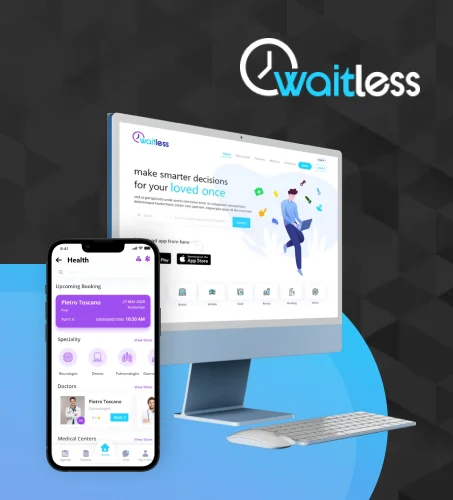 Waitless is a Telemedicine application