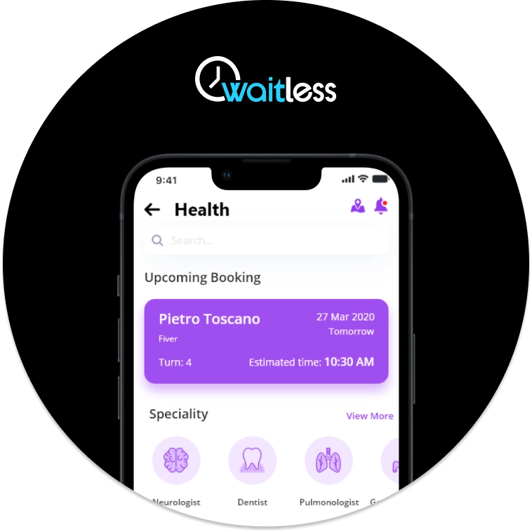 Waitless is a Telemedicine application