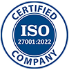 CERTIFIED ISO 27001:2022 COMPANY