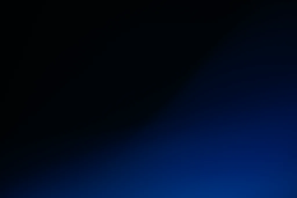 Dark navy background with a soft blue glow