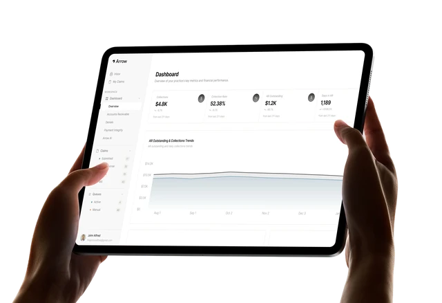 Arrow - healthcare revenue cycle AI case study preview