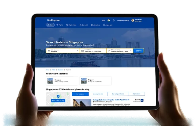 Booking.com: Reducing Refund Support Tickets by 60% With AI-Powered Inventory Sync case study preview