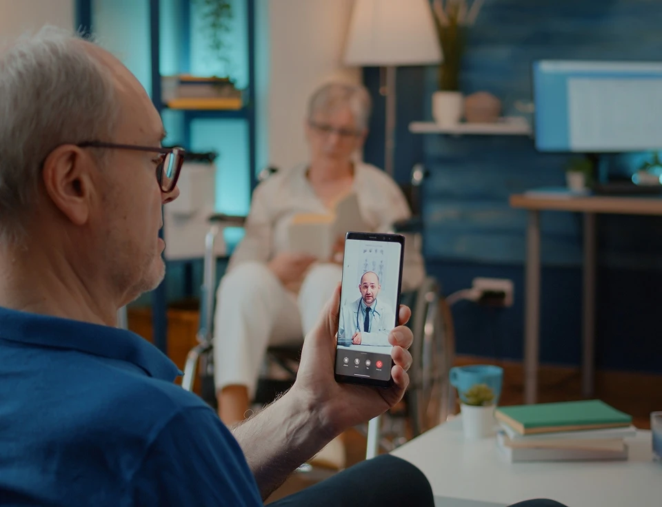 RPM Patient and Doctor Video Call