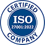 ISO 27001:2022 certified company