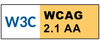 WCAG 2.1 AA icon
