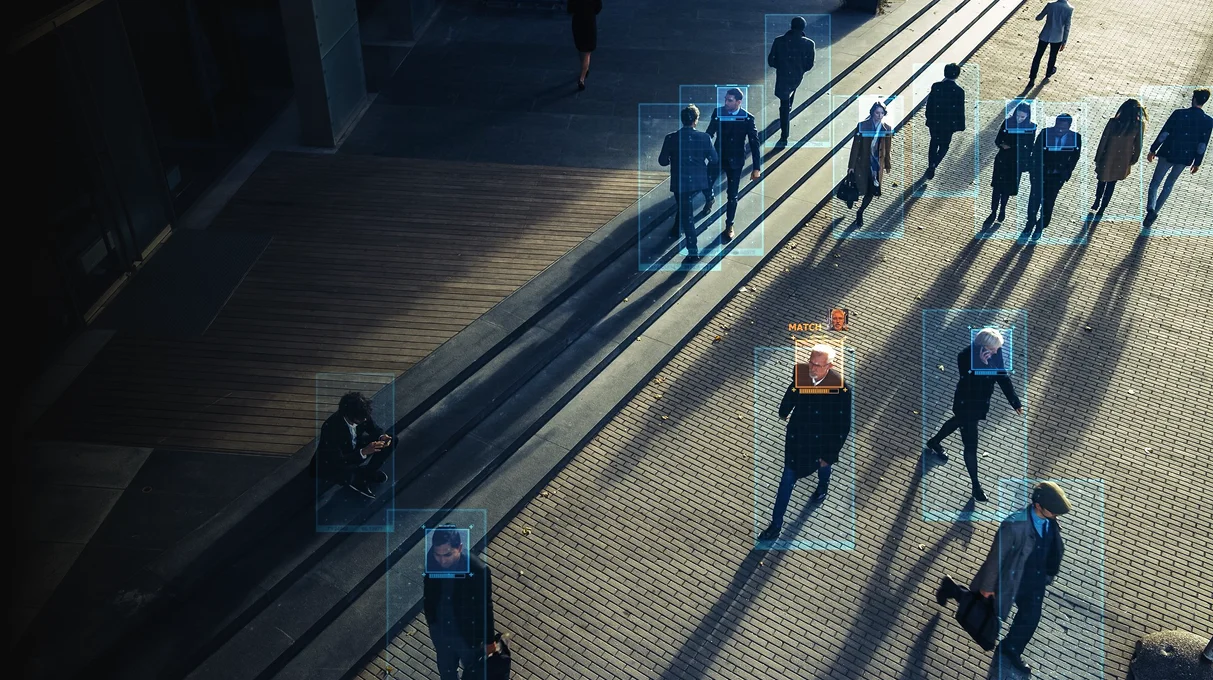 AI video analytics detecting events across different camera feeds