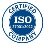 ISO 27001: 2022 certification