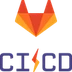 GitLab CI/CD logo