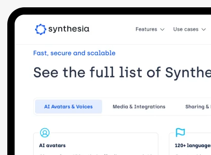 synthesia features