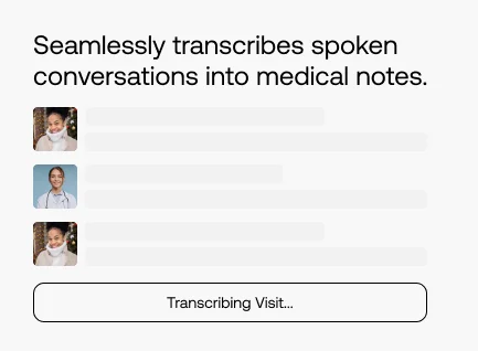 transcribes spoken