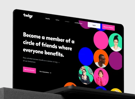 twigr become member