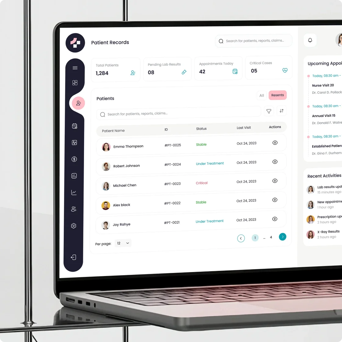 Scalable Patient Management System