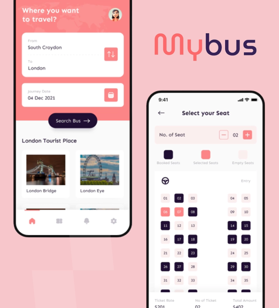 bus ticket booking app