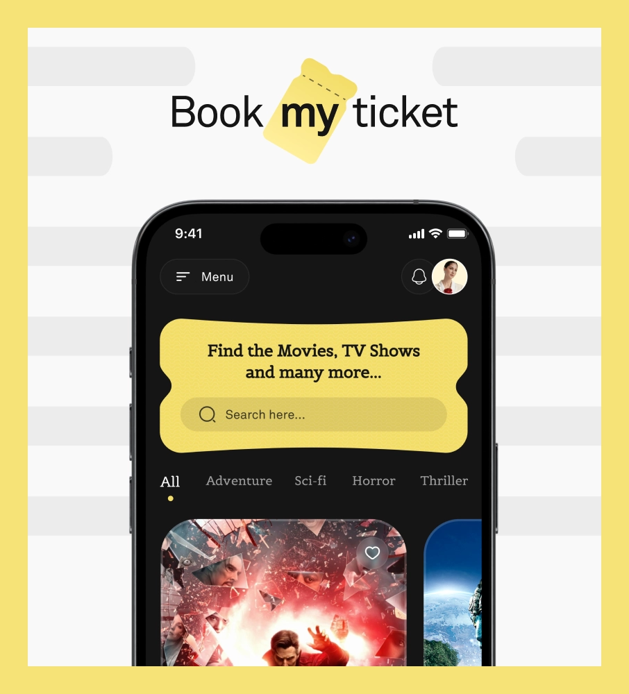 movie ticket booking app