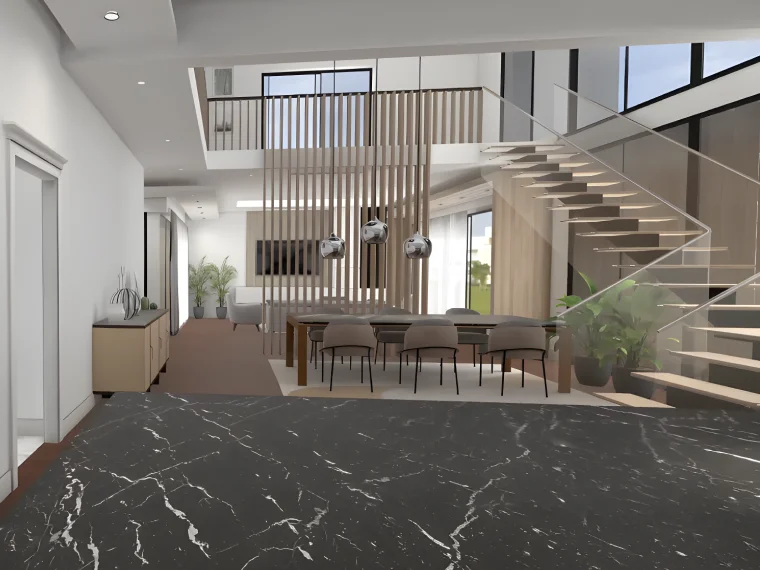Interactive 3d experience for virtual property tours