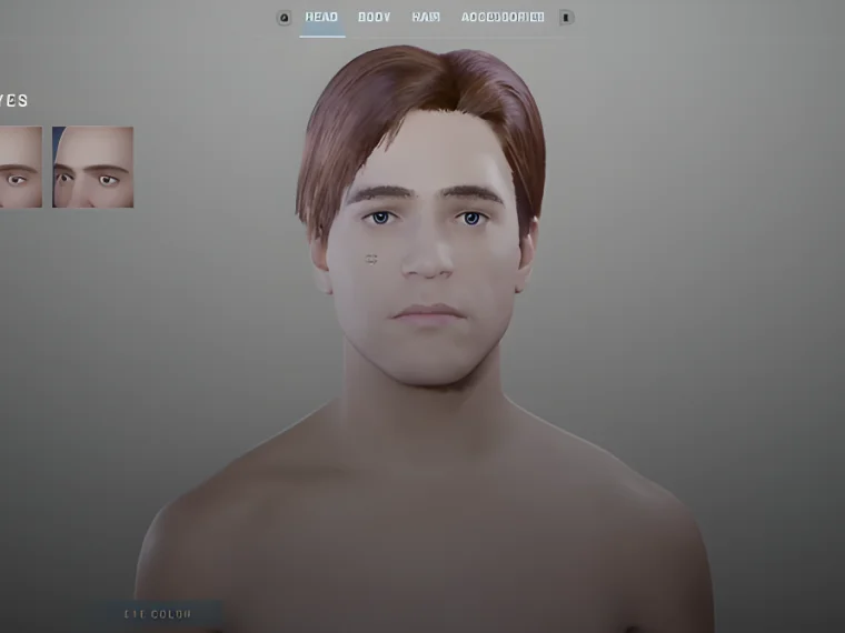 Realistic metahuman with unreal